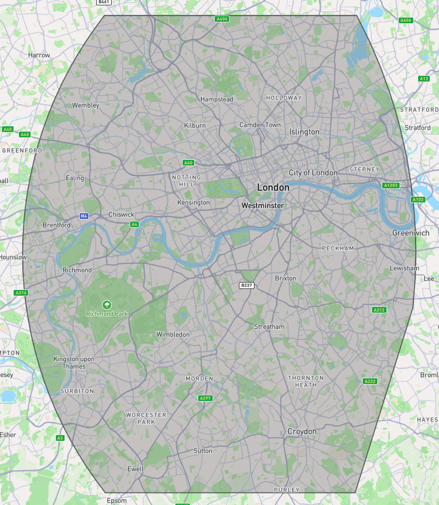 Complex Airspace Example